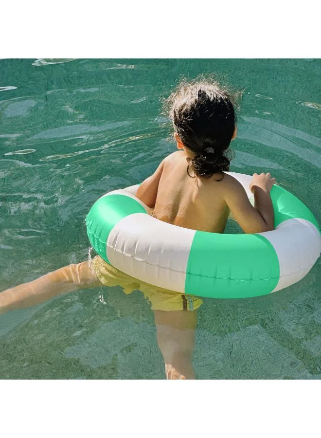 SUNNY LIFE  Mini Pool Ring Pool Party Green Stripe for Men | Best Price UAE